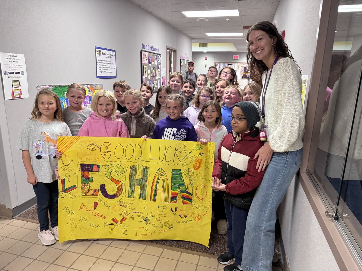 JohnstonCSD's tweet photo. We all cheered on our Johnston students who competed today at the state Special Olympics in Ames! We are so proud of you! 💜💛 We had several who made the podium including:
🥇 Alexandria won first place in the 30-meter motorized wheelchair 
🥇 Aurora captured first in the softball throw
🥇 Aaron placed first in the softball throw
🥇and 🥈 Alben took first in softball throw and second in the 50-meter dash
🥈 Alma took second in the 50-meter dash
🥉 Lal placed third in the 50-meter dash
🥉 Henry took third in the 100-meter walk
🏅Alex placed fourth in the softball throw
🏅Dylan took fourth in the 100-meter walk
🏅Monica placed sixth in the 50-meter walk