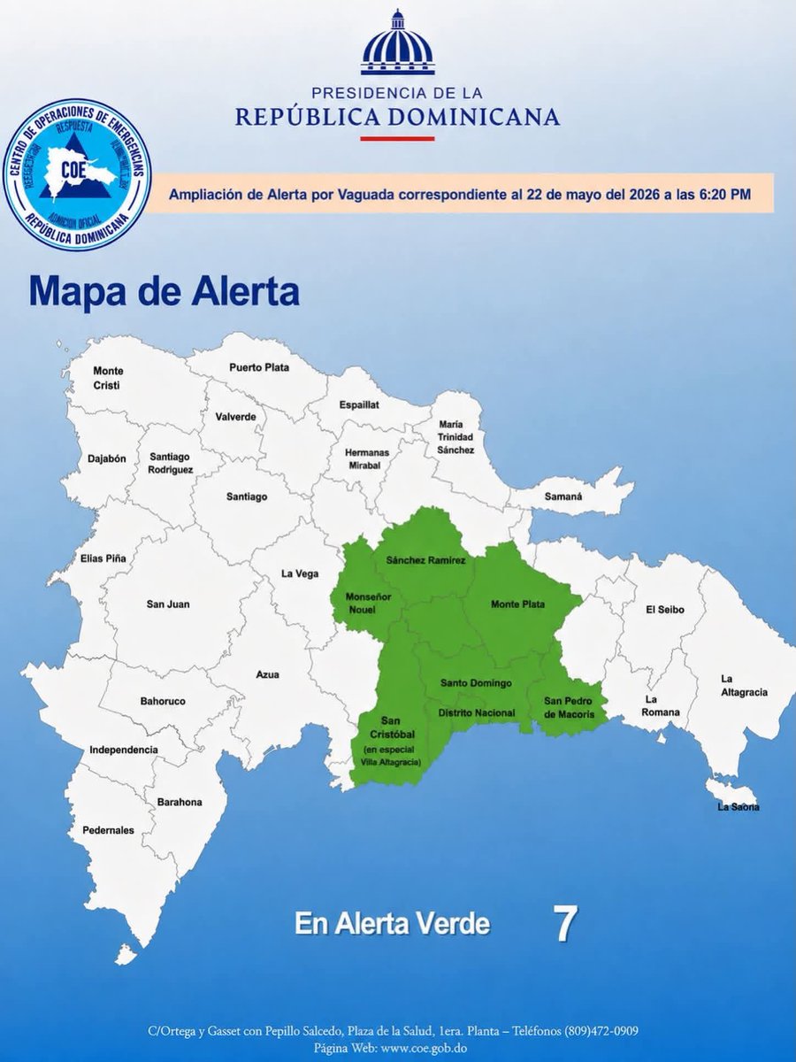 Meteorología RD 𝕏 🇩🇴 ☔️⛈️ tweet media