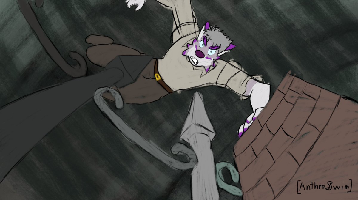 Joshdafox's tweet photo. Everyone get in the car now, we're leaving this town!!

#jjba #jojoreference #furryart #furry https://t.co/6L6j8aPnGg