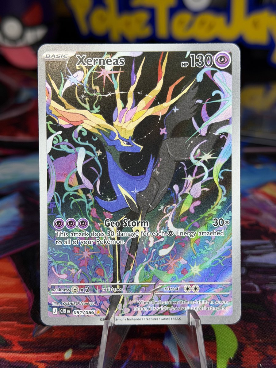 PokeTeeJay's tweet photo. Xerneas

Two available

$20/e

$1 PWE or $5 BMWT https://t.co/UJi5DSX33o