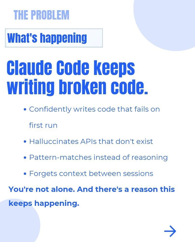 slashdevhq's tweet photo. AI coding assistants are incredibly fast. Unfortunately, they are also confidently wrong. 🛑

If you are using Claude Code (or any AI agent) right now, you already know the frustration. It writes code that fails on the first run, hallucinates APIs that don't exist, and pattern-matches instead of actually reasoning through the architecture.

You aren't alone. Andrej Karpathy (OpenAI Co-founder & ex-Tesla AI Director) spent months documenting these exact failure patterns.

The community took his insights and turned them into a single file: CLAUDE.md.

By dropping this one file into your .claude folder, you instantly reprogram how the agent thinks. It stops blindly guessing, starts asking clarifying questions, and checks its assumptions before writing a single line of code.

Swipe through to see exactly how this changes your output from broken code to production-ready logic. 👉

Want the open-source repo that already has 137,000+ stars? Comment "KARPATHY" below, and I’ll DM you the direct link. 👇

#SoftwareEngineering #ClaudeCode #AI #DeveloperTools #AndrejKarpathy #MachineLearning #OpenSource #GitHub #Coding