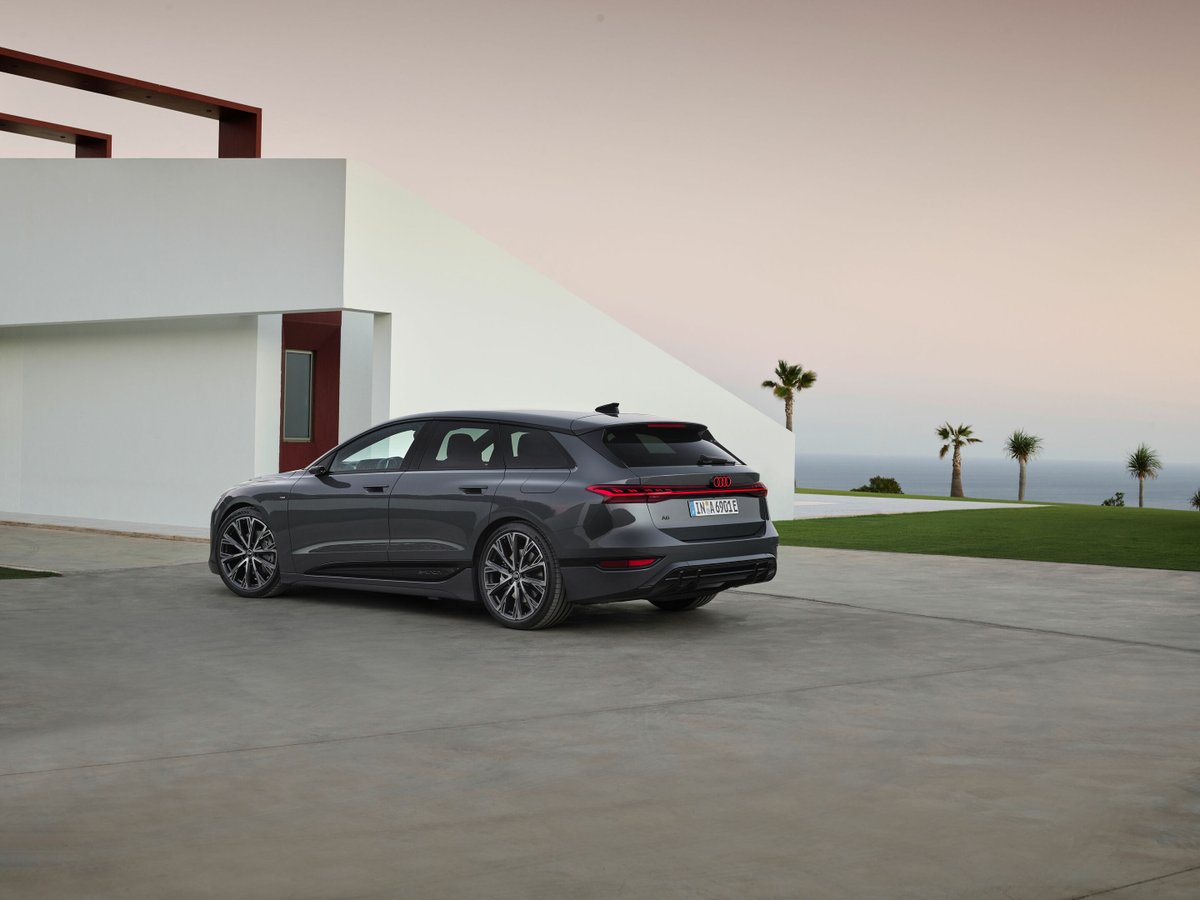 PrestonAudi's tweet photo. Audi A6 Avant e-tron ⚡

Sleek electric estate with long-range capability, fast charging &amp; premium Audi refinement.

Find out more 👉https://t.co/AADoUHLOAy

#AudiA6 #Electric https://t.co/1D7XjkvotE