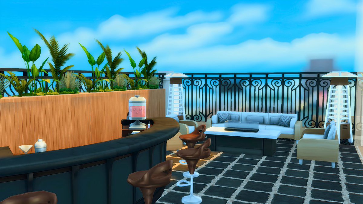 Simeralla1's tweet photo. Hot Pot  &amp; Sushi Restaurant🍜🍣
I wanted a perfect city date night vibe🌆
San Myshuno 30x20 lot #thesims4 #simspartner

 NO CC build and was made using packs &amp; kits, mostly dine out, snowy escape, &amp; city living 30x20 lot

 now on:
💌 The Gallery + Patreon
Gallery ID: simeralla https://t.co/Fp1Q4uUNqQ