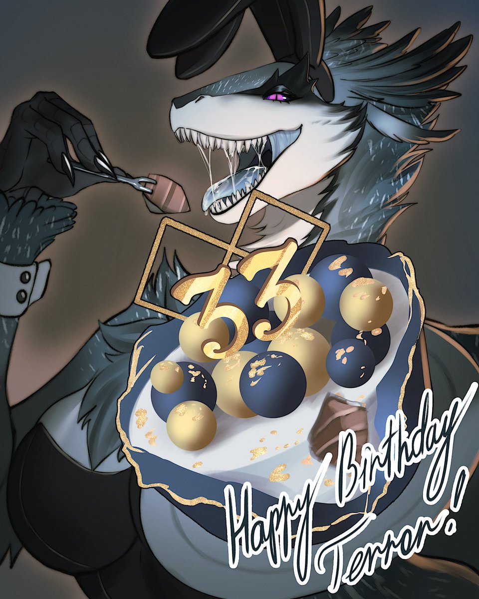 iris_icecry's tweet photo. Happy Birthday Terror! https://t.co/Hj4O1r9V3d