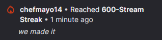 NurseRaq's tweet photo. is this the longest stream streak on @Twitch ??🔥 https://t.co/5BQPp7C9k1