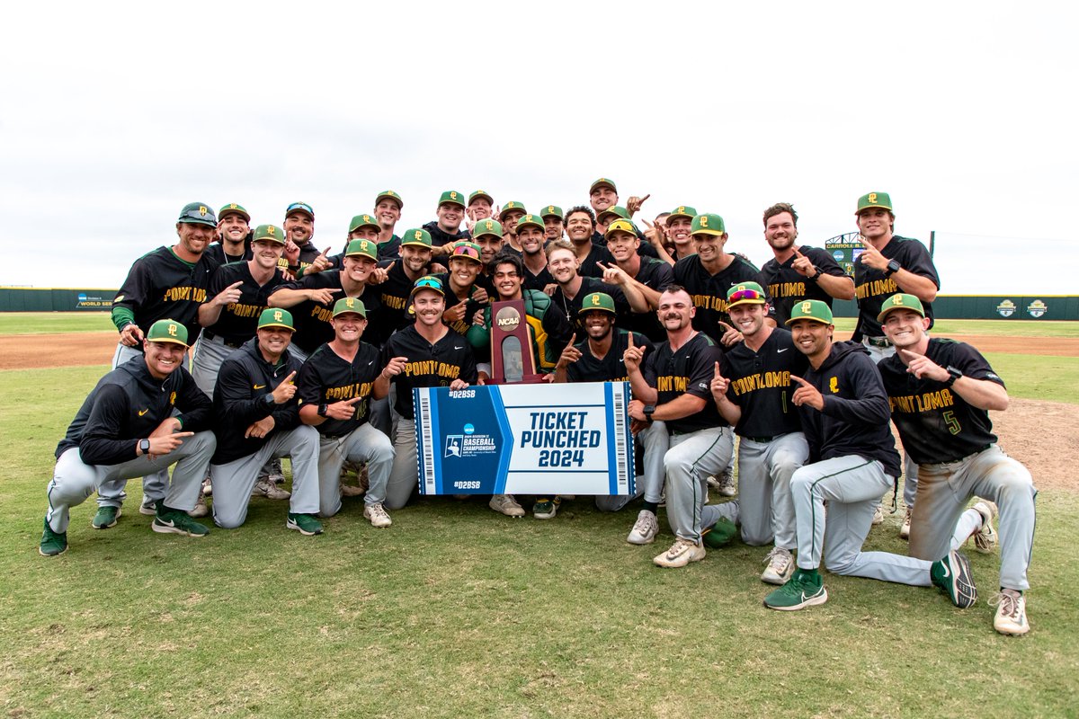 PLNUSeaLions's tweet photo. Even-year magic 🪄⚾️

@PLNUBaseball wins the West Regional for the 3rd time in the last 5 seasons.

🏆 2026
🏆 2024
🏆 2022 https://t.co/MHtximBXNh