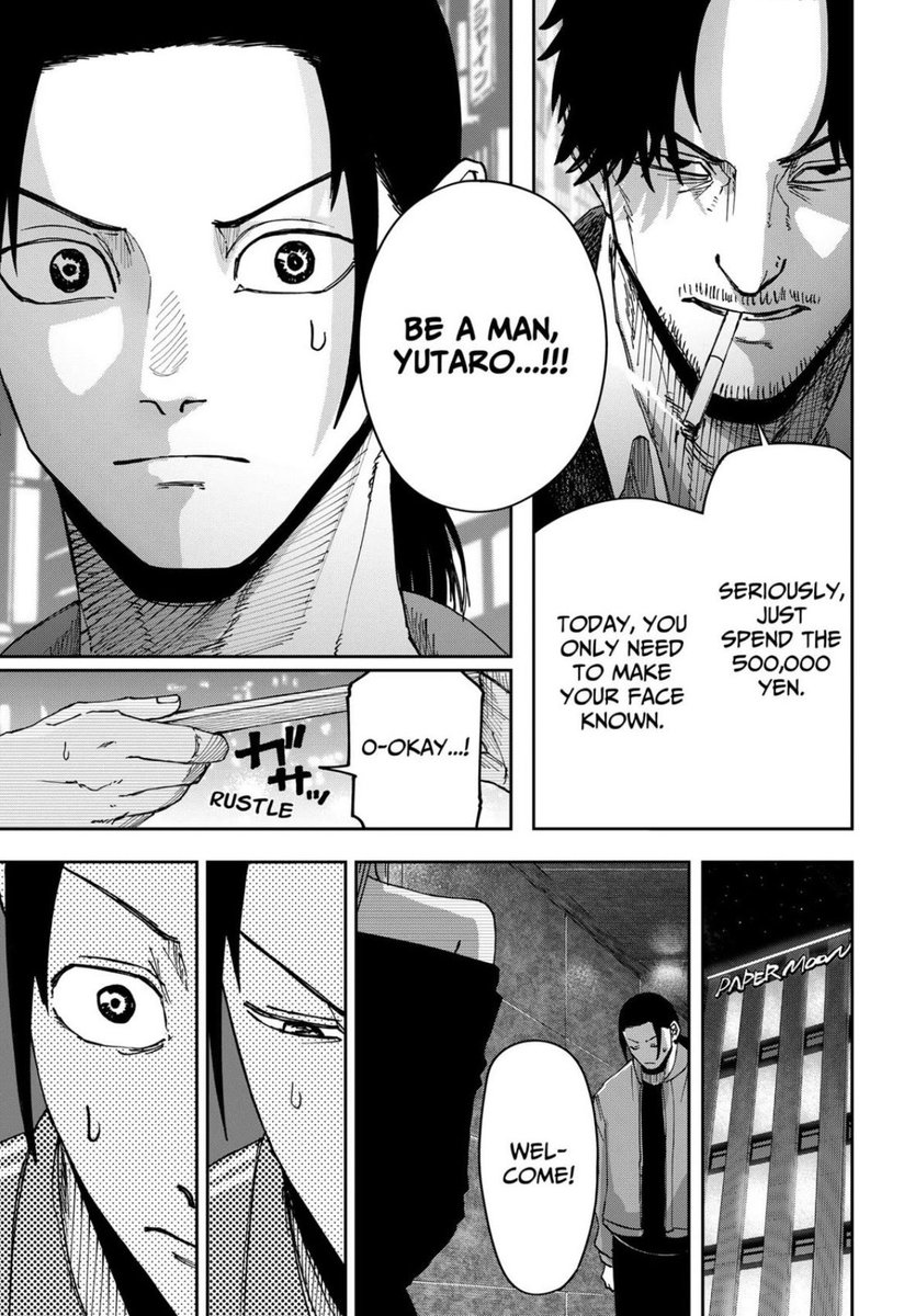 Picsking2's tweet photo. @yeulecybers BRO I THOUGHT THE SAME THING WHEN I FIRST READ THIS😭😭

It’s not only the art style, but the paneling gives off csm pt 1 vibes

It has the paneling of pt 1 but the art style of early pt 2

Fujimoto did say he would want someone else to draw his next series, I think we found him https://t.co/kdb4Rn4Jxz