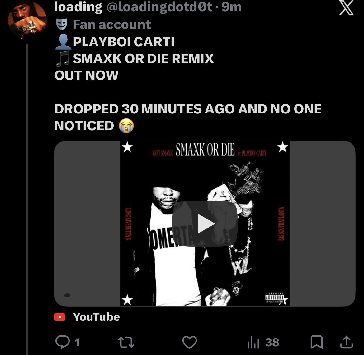 loadingdotd0t's tweet photo. reported on it faster than Kurrco #yochainfake https://t.co/CdKSQsB7pH