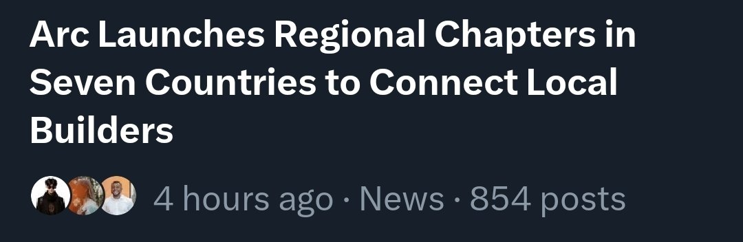 CarbzXBT's tweet photo. We are trending again

Head over to https://t.co/IXBpfJn2xB and join your regional group in Arc house. I'm for 🇳🇬 https://t.co/wU261bMhG2
