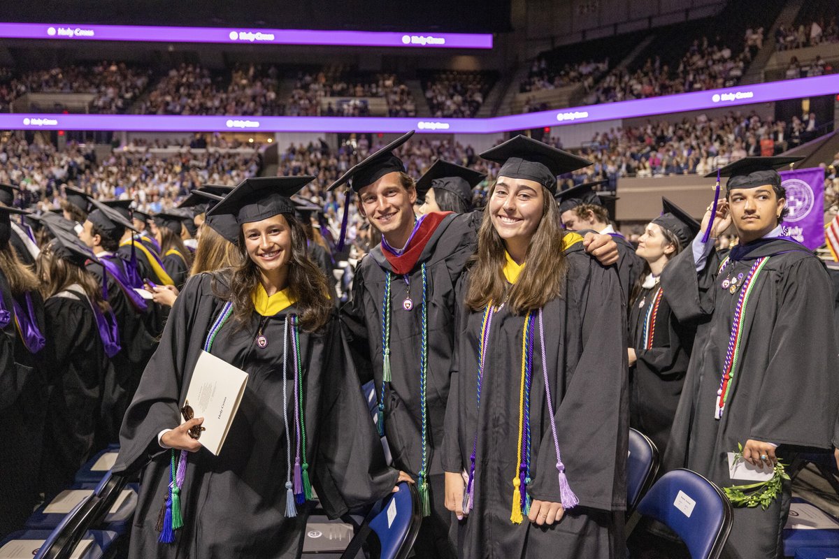 holy_cross's tweet photo. Your official @hcalumni hard launch. 🎉🎓

Congratulations to the Class of 2026; we couldn't be more proud! 🥺💜 #HC2026 https://t.co/gN74YtJzff