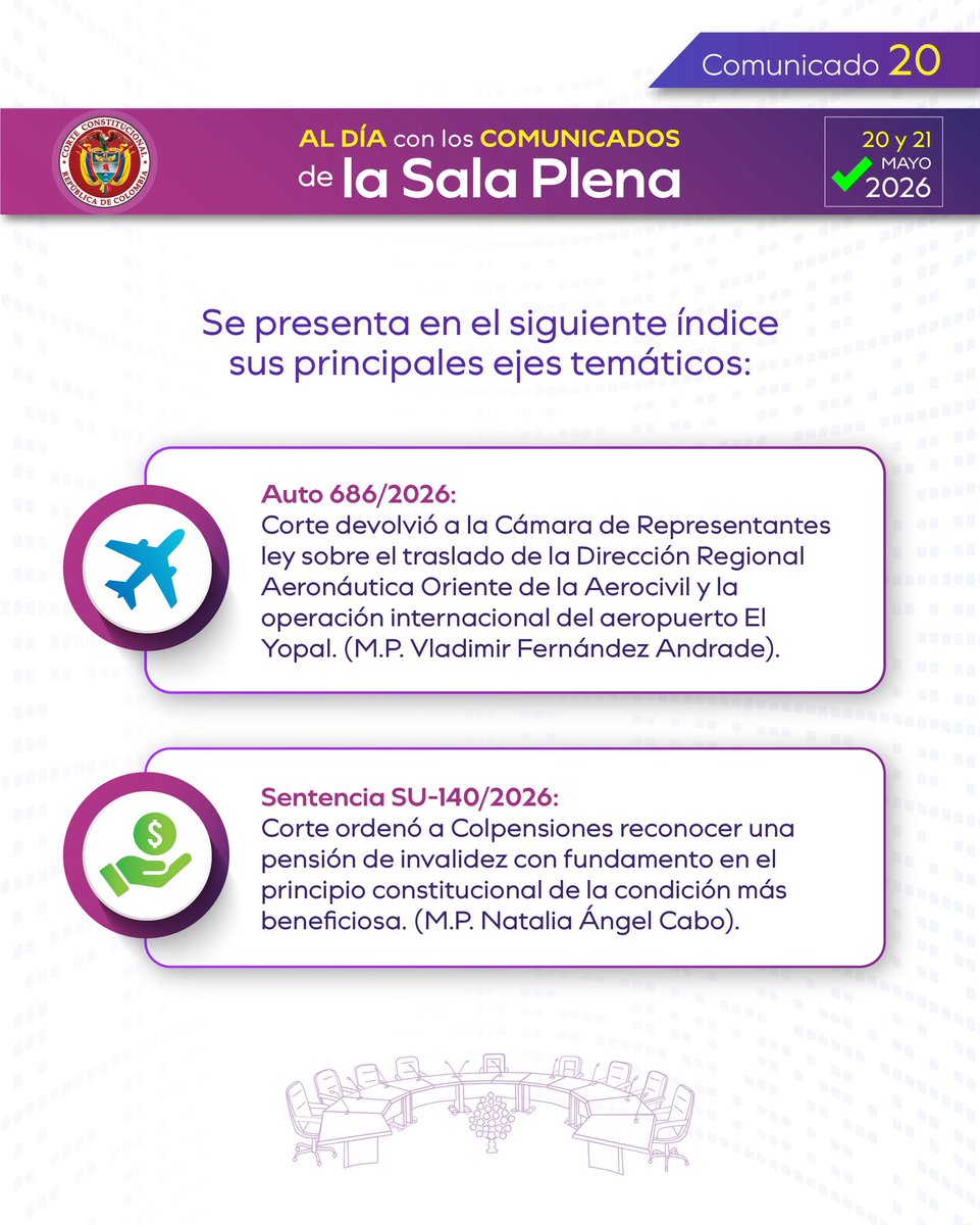 Corte Constitucional tweet media