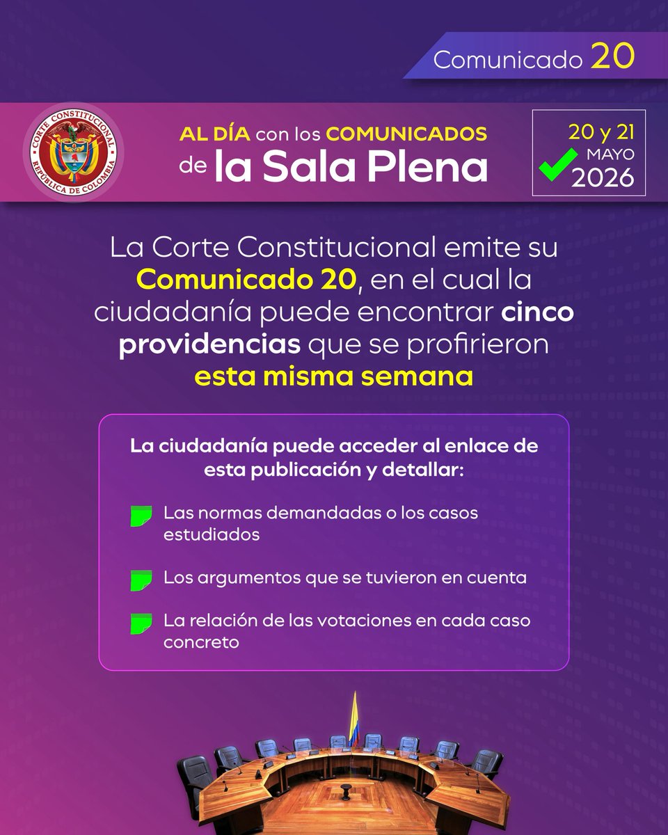 Corte Constitucional tweet media