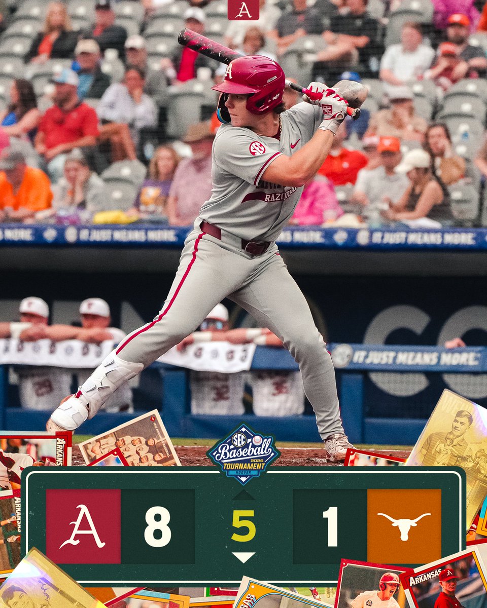 RazorbackBSB's tweet photo. It's been all Hogs in Hoover https://t.co/TzKeR45wpS