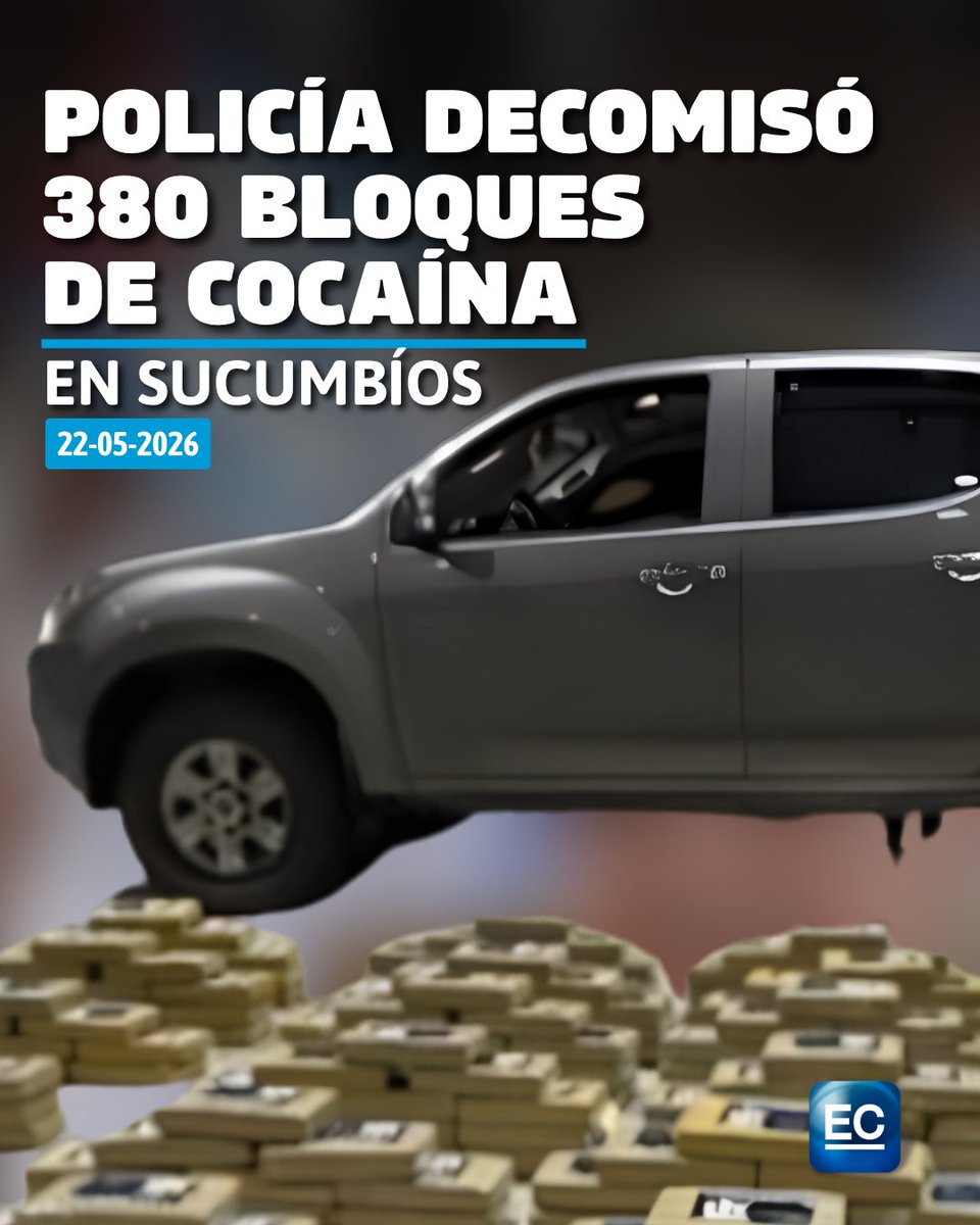 elcomerciocom's tweet photo. https://t.co/bqTBGpNTV8 🚨La operación dejó un detenido en Sucumbíos
#Cocaína https://t.co/MMmDDoO78A