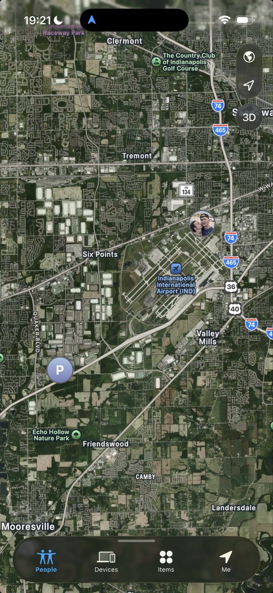 HoosierLyss's tweet photo. When your brother is in charge of making sure all the flights land safely for the Indy 500 🏎️🏁

…please get my bf to land in one piece. https://t.co/yYafp5abLO