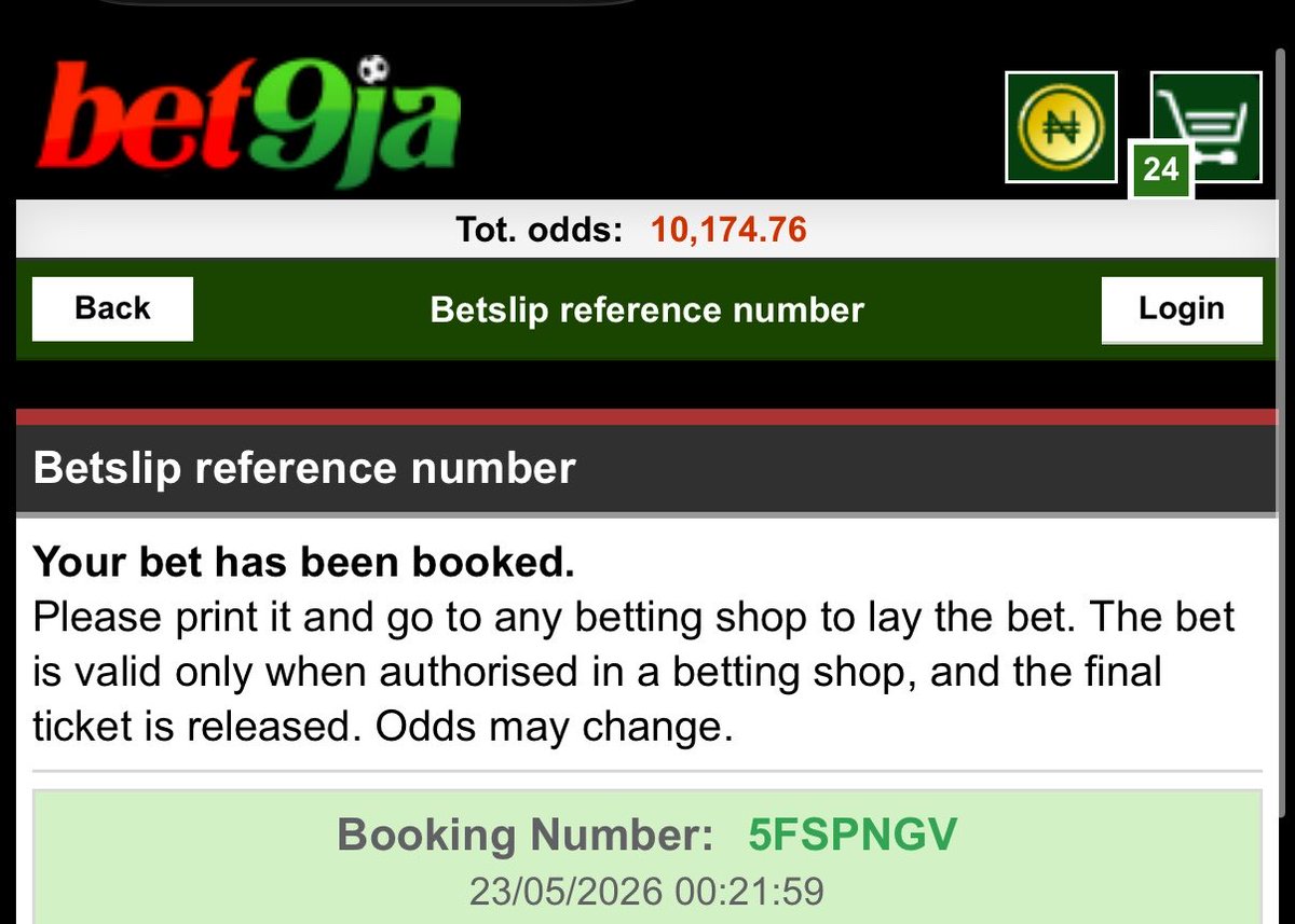 deenayaah's tweet photo. French Open!

5FSPNGV  - 10k odds 
5FSPPM5 - 2300 odds  

5FSPTPD - 1500 odds 
5FSPVPG - 300 odds 

#bet9jacode https://t.co/e3aFY60Qk8