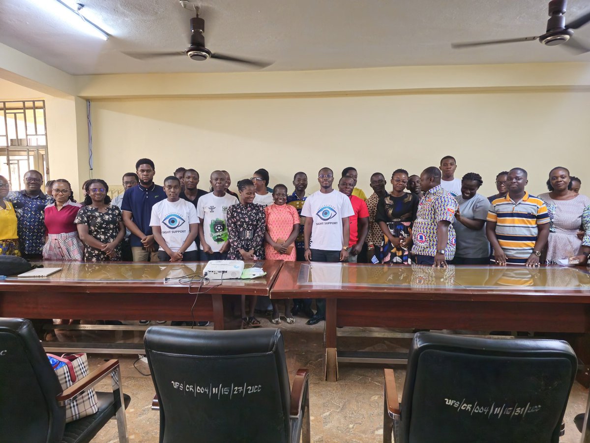 kel_kkd's tweet photo. Today, I had the opportunity to participate and help organize a refractive error workshop at the University of Cape Coast Primary School as part of @sight_support outreach program, in collaboration with Firmer Eye Care Services. https://t.co/M8ClY7Qsft