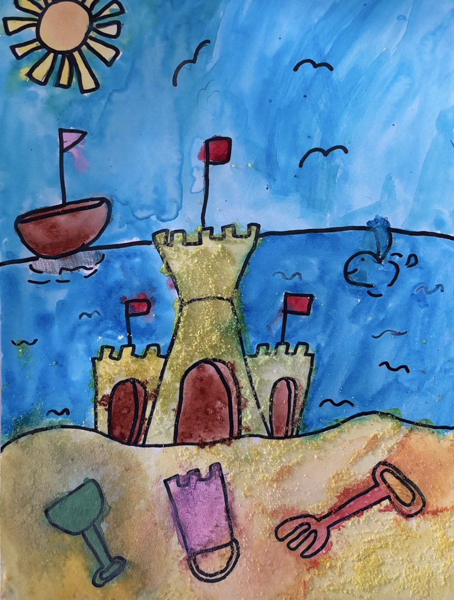 PCameronOCSB's tweet photo. More of our summer art. ☀️ https://t.co/ESupRmIxqf
