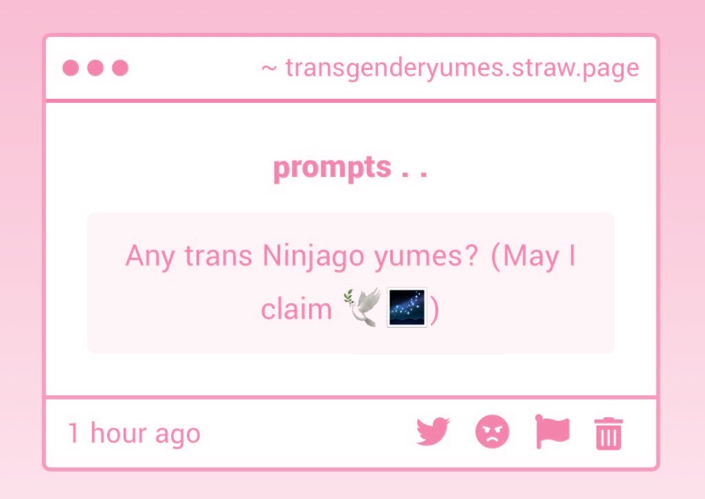 trans yumes 𐙚 tweet media
