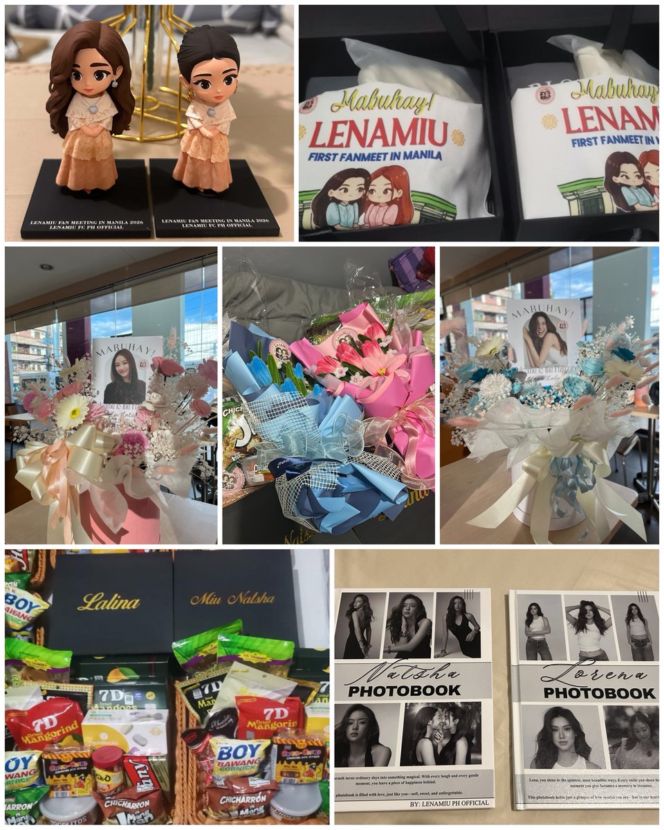 LenaMiu25_phofc's tweet photo. Every single one of the gifts are from pure love and support from GBBs to and for Lena & Miu only. 💖

Everything we do and makes us inspire are all for you, our lovely girls. We're glad you liked what we prepared. 🫶
@lena__lorena @miunatshaa

And so we thank every fans who made these beautiful gifts possible. We appreciate your help and support always. 🙏🇵🇭

#ลีน่าหมิว