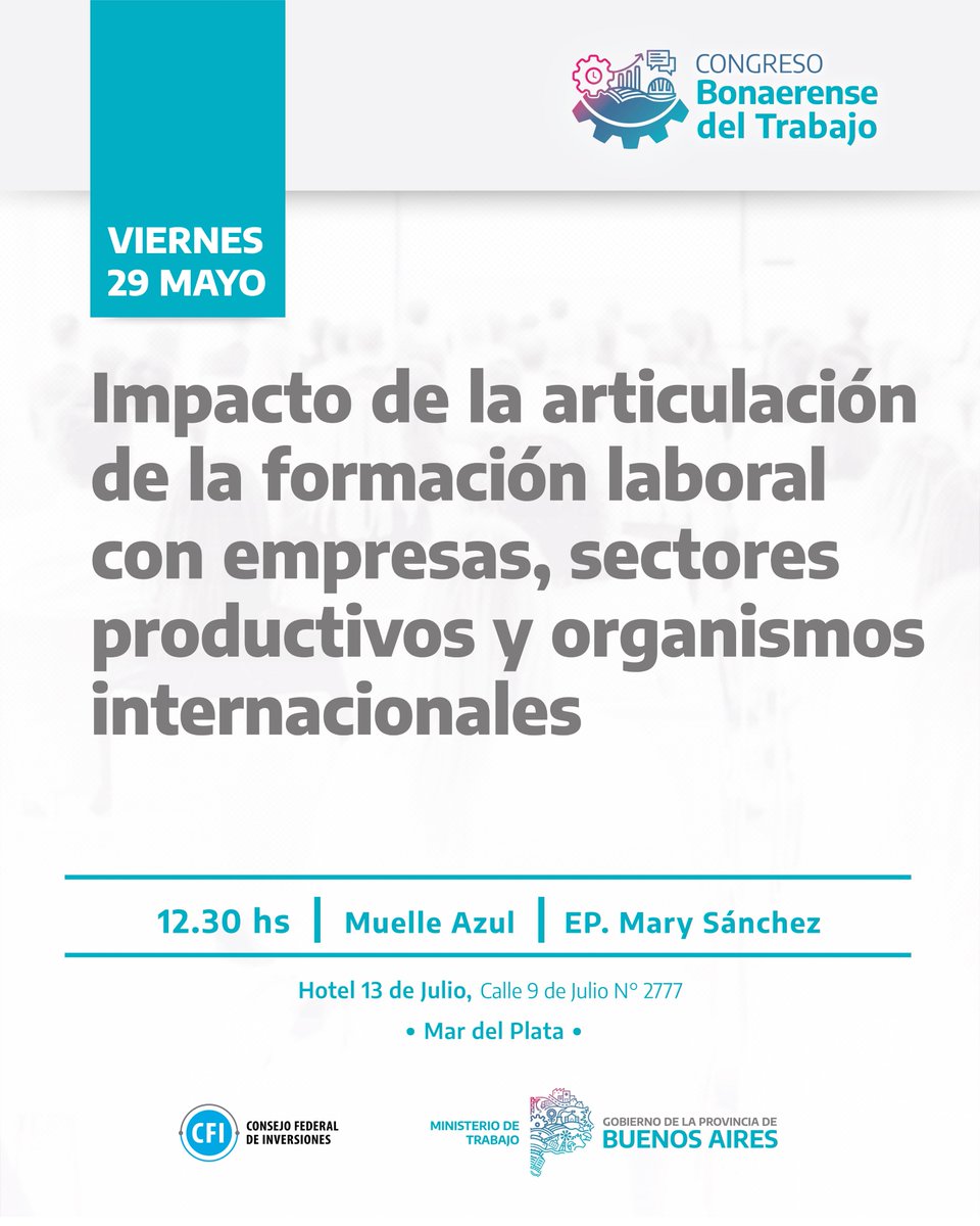 Trabajo PBA tweet media