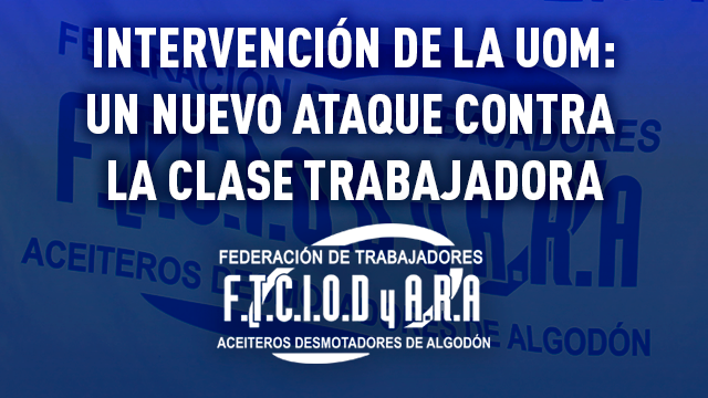 Federación Aceitera Desmotadora FTCIODyARA tweet media