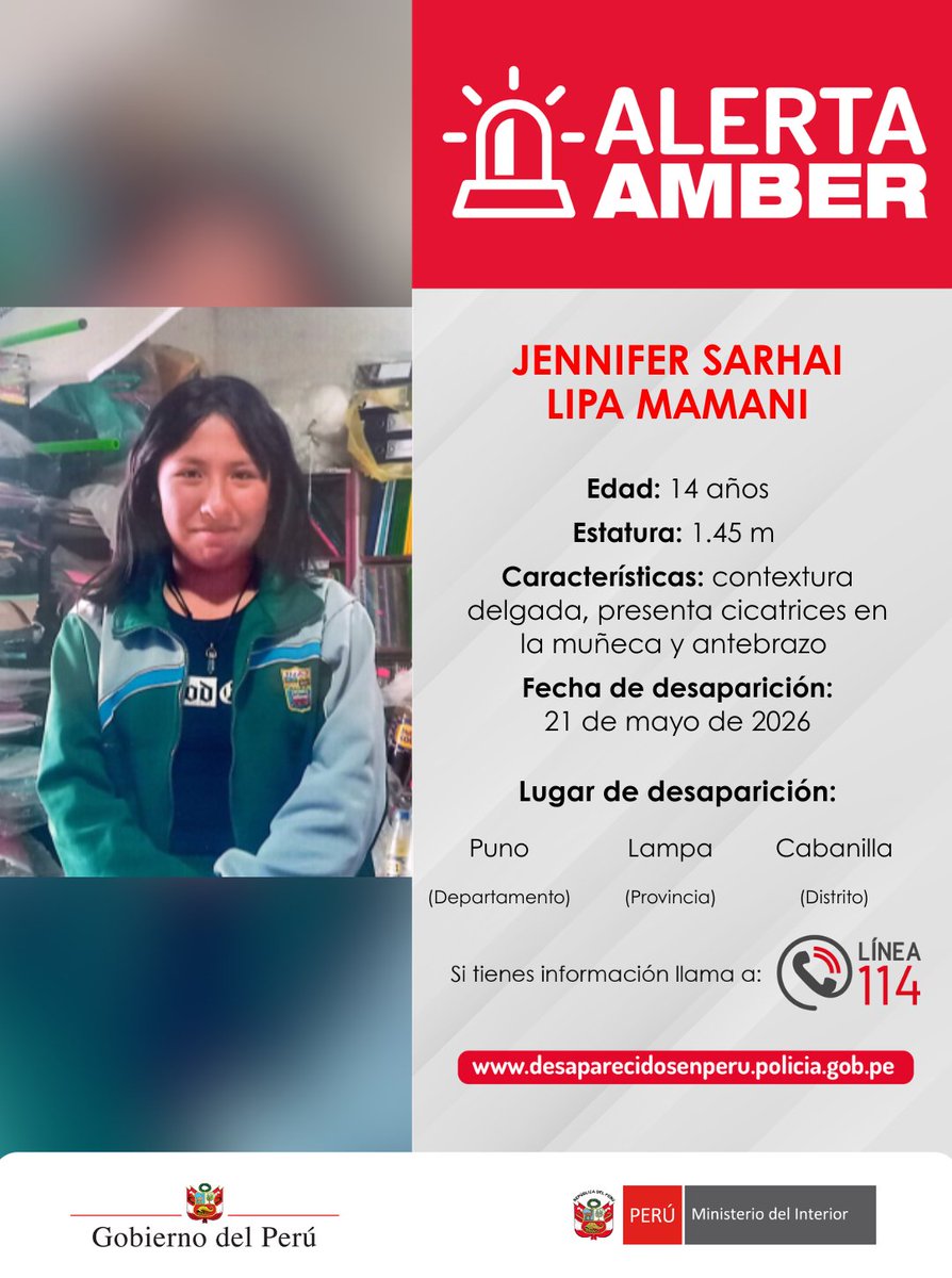 Ministerio del Interior 🇵🇪 tweet media