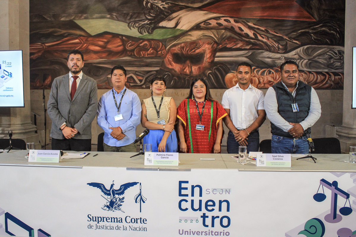 Centro de Estudios Constitucionales y SJ tweet media