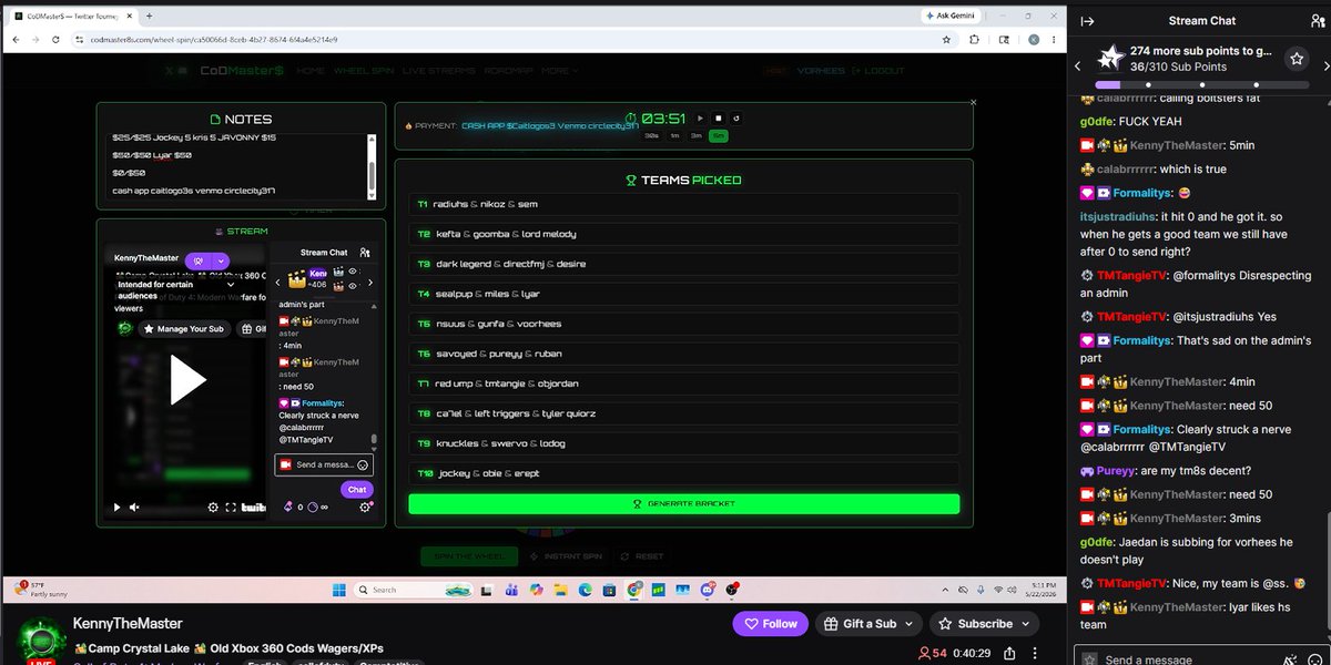 Jukeybro's tweet photo. It's been 2+ months and community tourneys still running on https://t.co/3UCHF2wOBX. Appreciate y'all lmk if I can add anything https://t.co/cGtnByrCyE