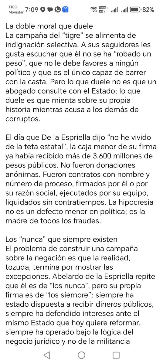 HaroldVsquezve1's tweet photo. @ABDELAESPRIELLA Hablando damier https://t.co/qAqTDX81j7