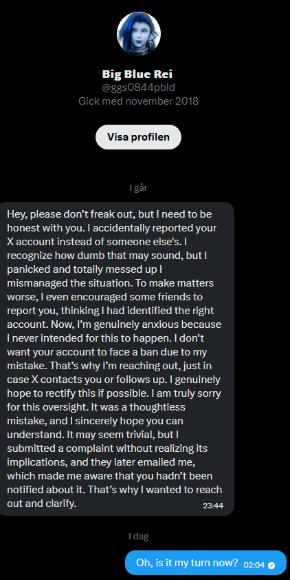 StixAndOnly's tweet photo. Just in case, @ggs0844pbld has been compromised, so if you get any messages from them, you know what to do. https://t.co/K4c7IkJYjx