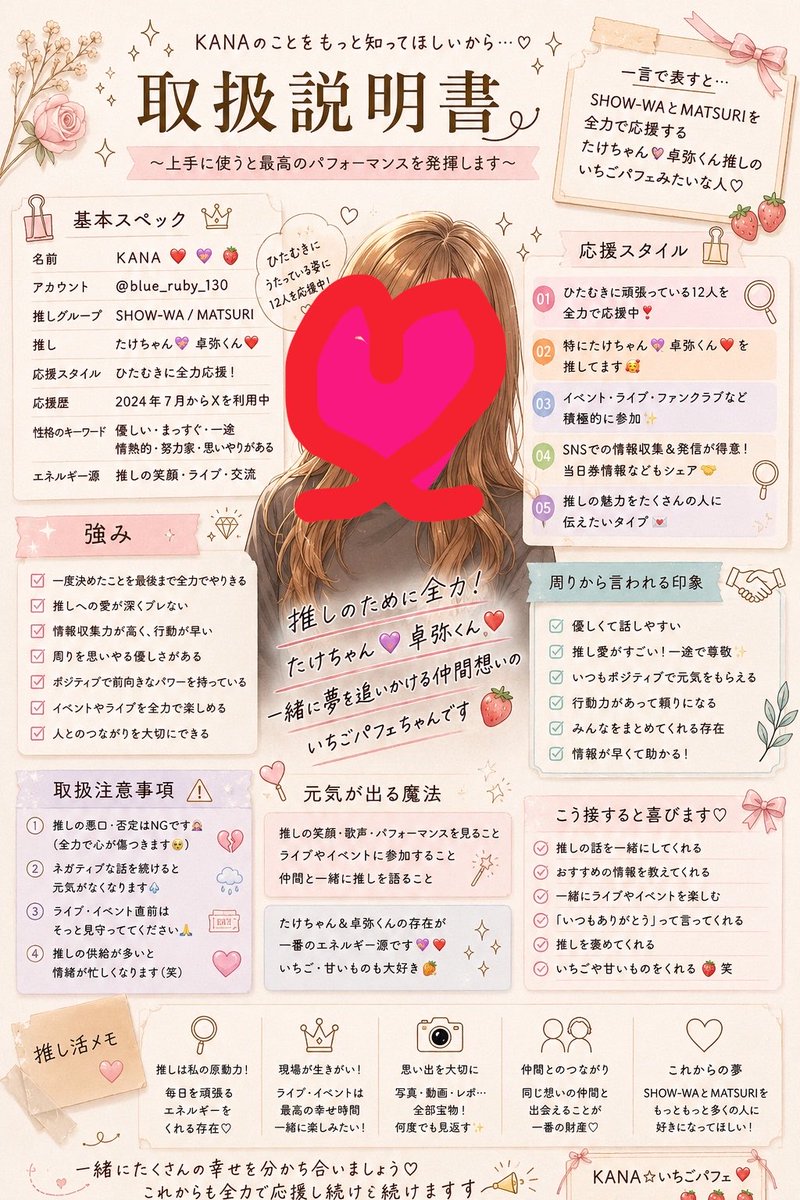 KANA⭐︎いちごパフェ tweet media