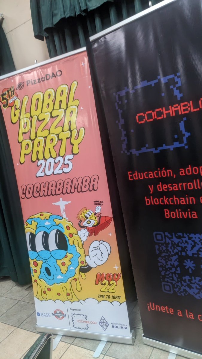 oiram4420's tweet photo. Día de la pizzaaaa @CochaBlock @Pizza_DAO @EthereumBo @BluntDAO https://t.co/BJ57fX70JZ