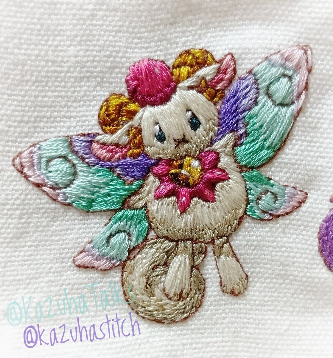 クロノクロス ツマル最終形態の刺繍🪡 神獣・聖獣・魔獣 あなたはどれ