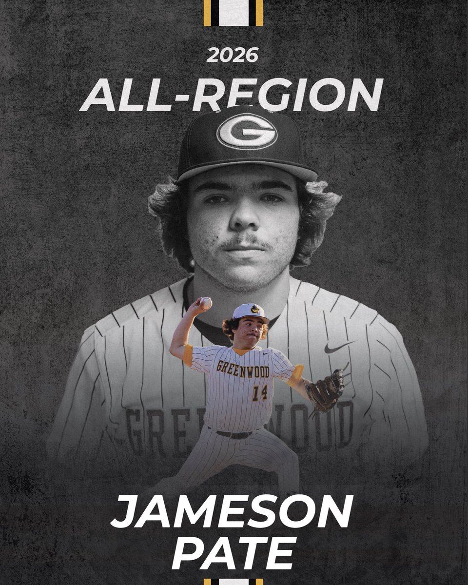 GHS_Baseball27's tweet photo. Huge shoutout to Jameson Pate for earning Region 1-AAAAA All-Region! https://t.co/x2uzdioO3y