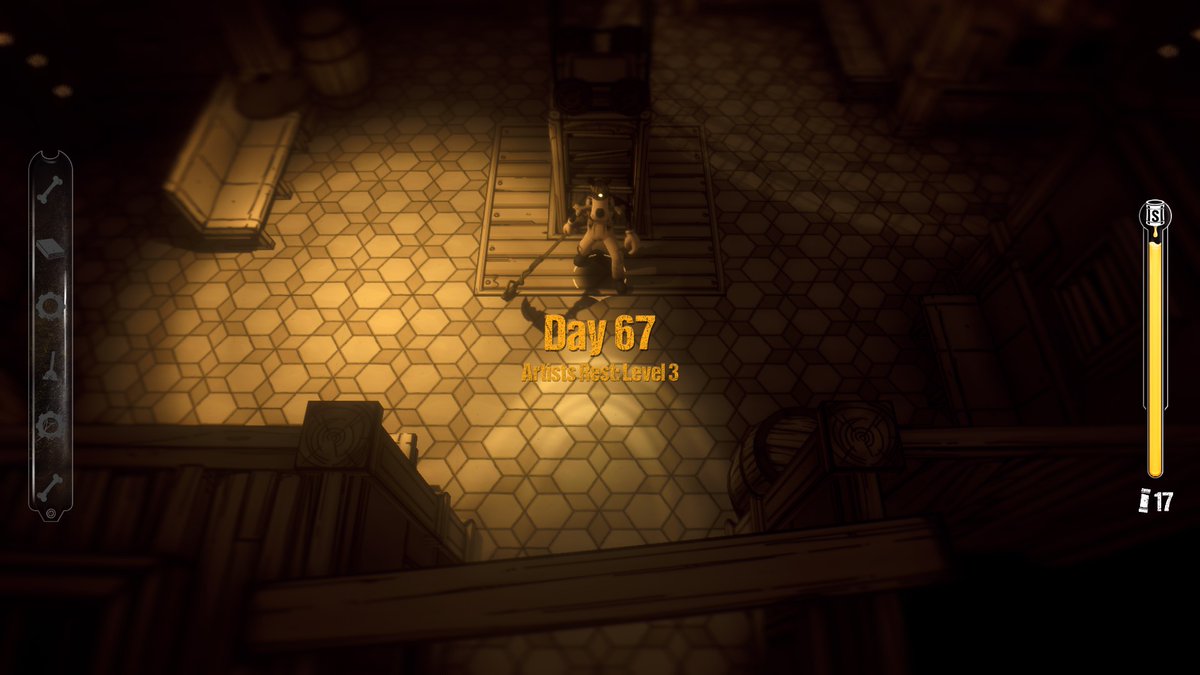 ဗ spinning chair from bendy and the dark revival ဗ tweet media