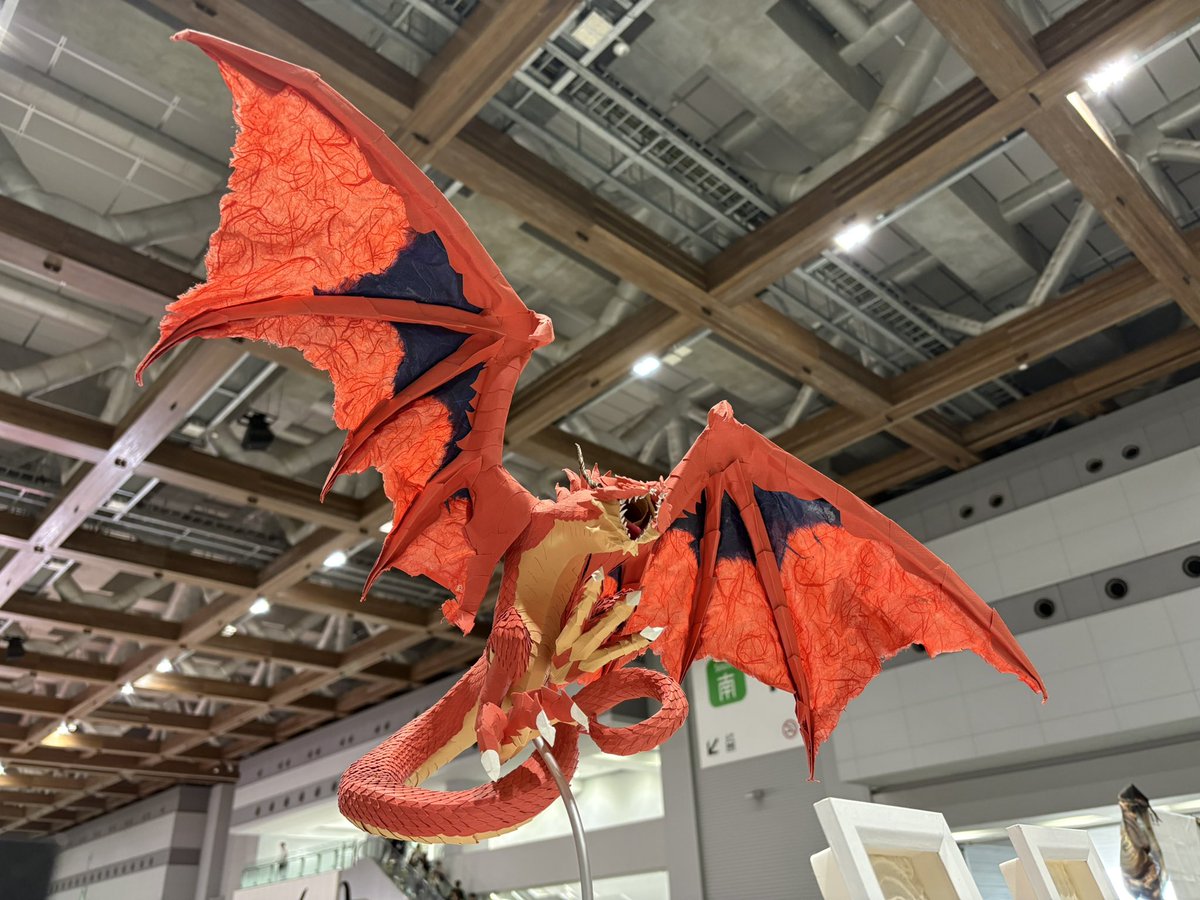 設営完了しました！！！ ドラゴンと龍が目印！！ では、開場まで