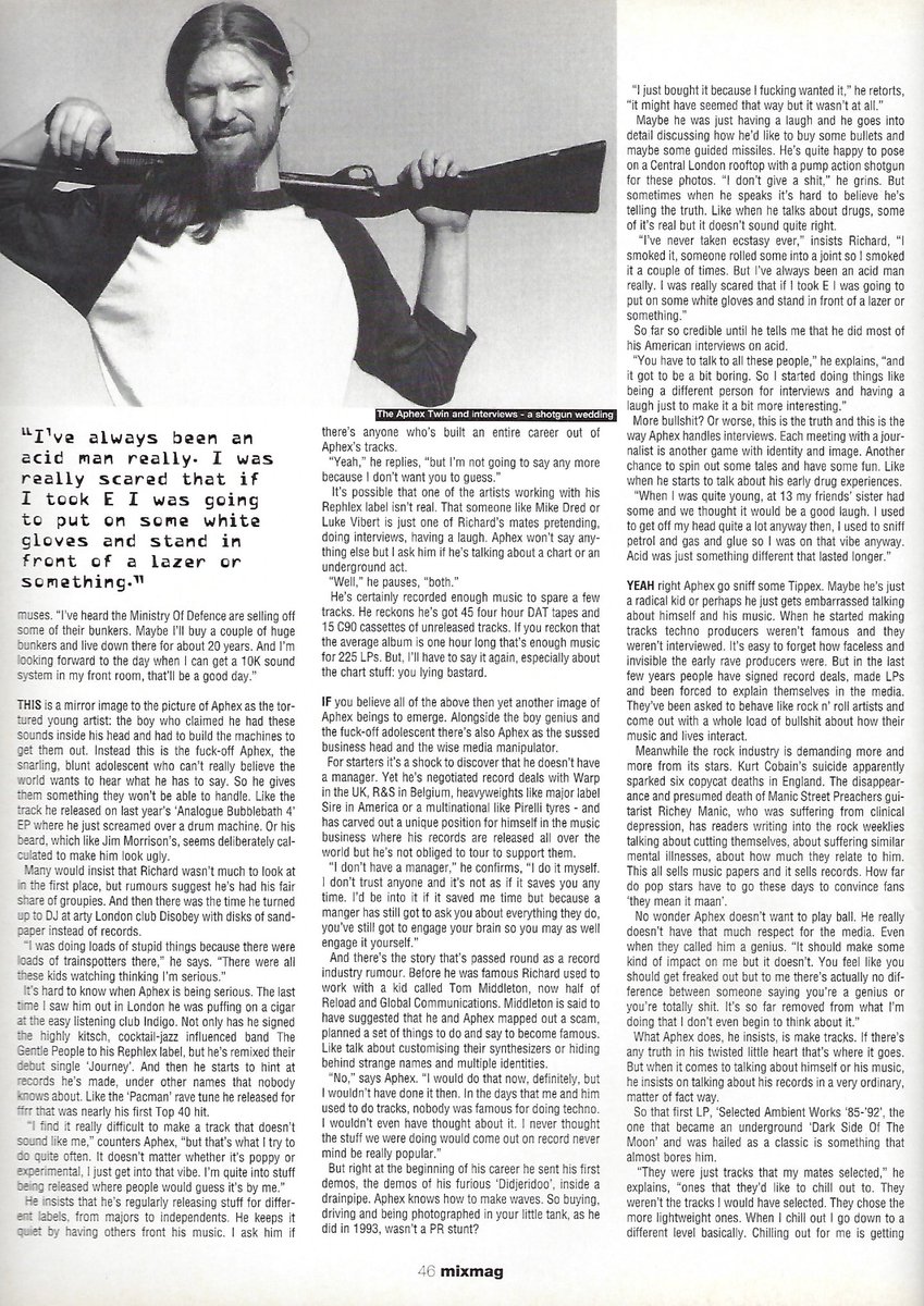 djmarkfarina's tweet photo. Mixmag, May 1995… https://t.co/J3vRsGwBj0