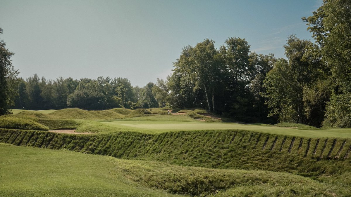 Designed by Pete Dye, the Irish Course at Whistling Straits Golf Course ...