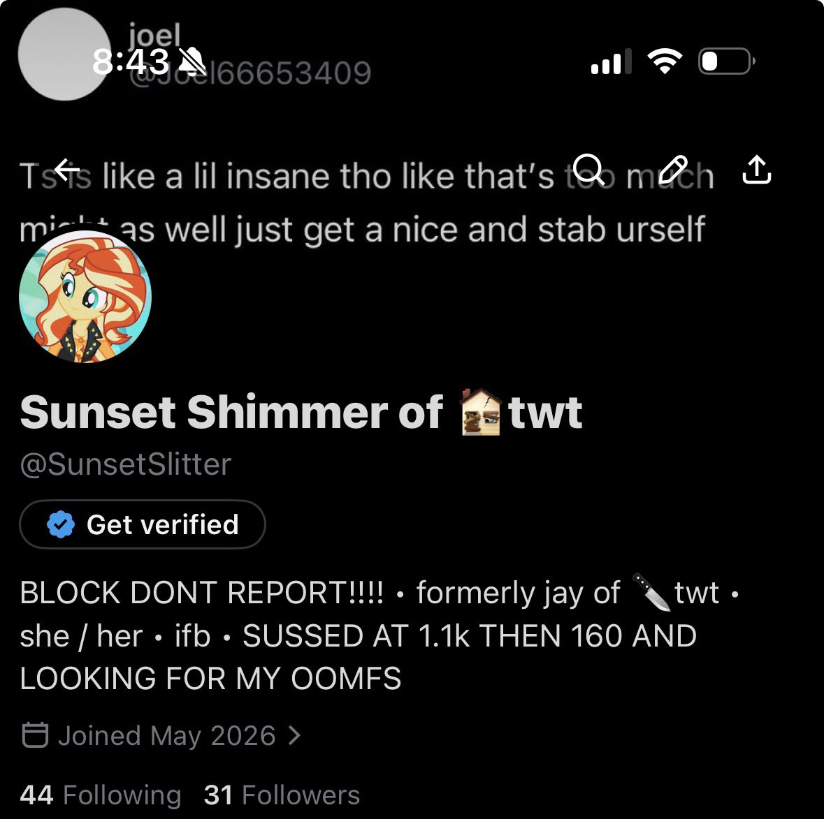 Sunset Shimmer of 🏚️twt tweet media