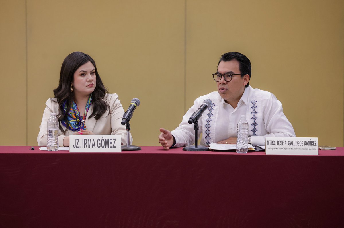 JAlbertoG_R's tweet photo. #PresenciaEnTerritorio | Esta mañana tuve el gusto de acompañar al Ministro Presidente de la Suprema Corte de Justicia de la Nación (@SCJN ), Hugo Aguilar Ortiz (@HugoAguilarOrti), a la Magistrada Indira Isabel García Pérez, integrante del Tribunal de Disciplina Judicial (@tdjmex) y al titular del Instituto Federal de la Defensoría Pública(@defensoriaifdp), Magistrado Benjamín Rubio Chávez (@brubiochavez), en un encuentro con juezas, jueces, magistradas y magistrados del Quinto Circuito Judicial del #PJF, en Hermosillo, Sonora. 

#ServirConTransparencia refrenda mi compromiso para brindar una justicia pronta y cercana a la ciudadanía.