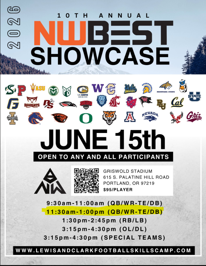 DominickK_2028's tweet photo. headed to Oregon in June for the NW Best showcase.  Thank you @coachbelliott for the Invite. Looking forward to showcasing my skills, session 2 QB/skills https://t.co/Q40tH4FkIL
