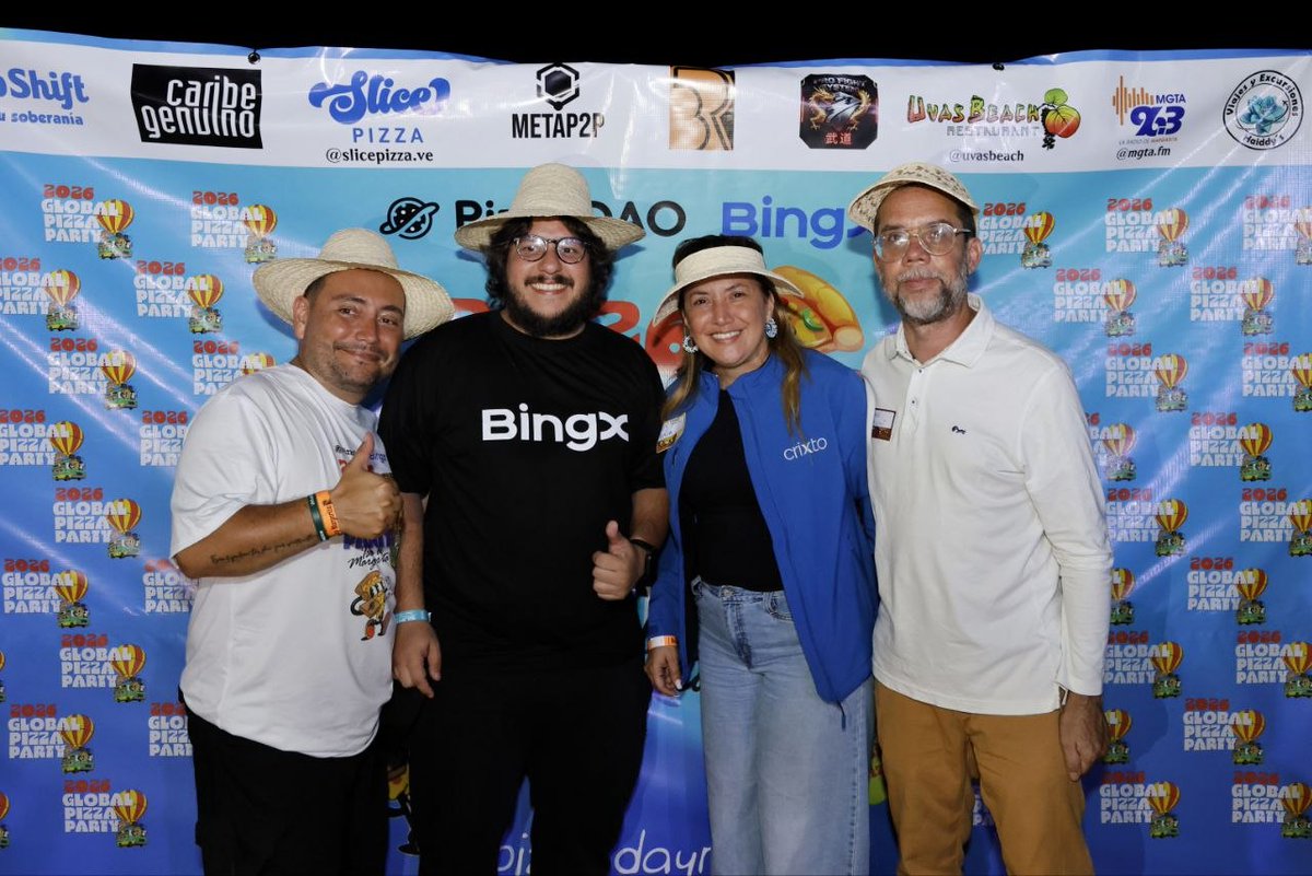HandshakingDigi's tweet photo. ¡Feliz Bitcoin Pizza Day! 🍕₿ Hoy celebramos la compra más famosa de la historia cripto. 

El ecosistema Startup  side event  Margarita @Pizza_DAO https://t.co/YLHOsVoHIW
