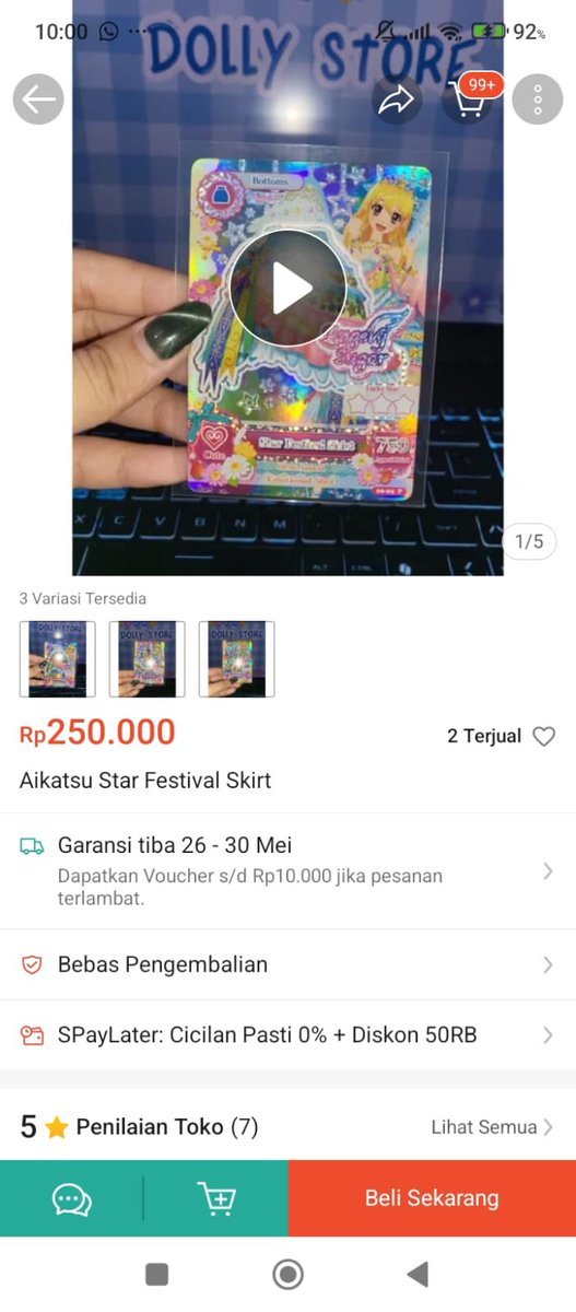 hypolicey's tweet photo. 🧵 A thread. 

Semalam etmin mendapatkan laporan lagi dari seorang kolektor yang kena scalper lagi. Bottom starfest 150k menjadi 250k https://t.co/5uCwk0PT2d