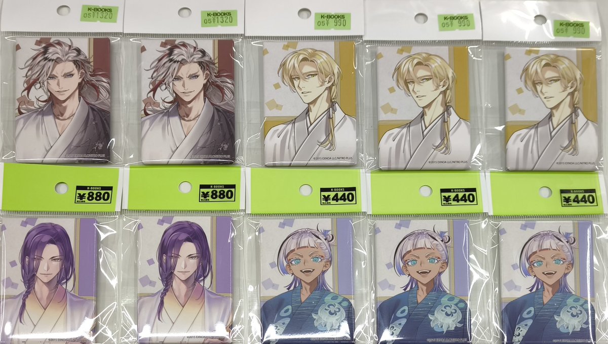 刀剣乱舞 軽装缶バッジ 道誉一文字 九鬼正宗 入荷情報】 刀剣乱舞 とうらぶ スクエア缶バッジ 軽装 🌸雲生 🌸大慶直