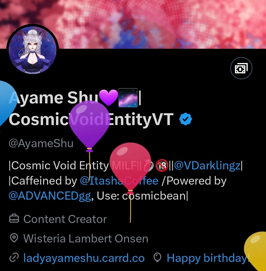 Ayame Shu💜🌌|CosmicVoidEntityVT tweet media