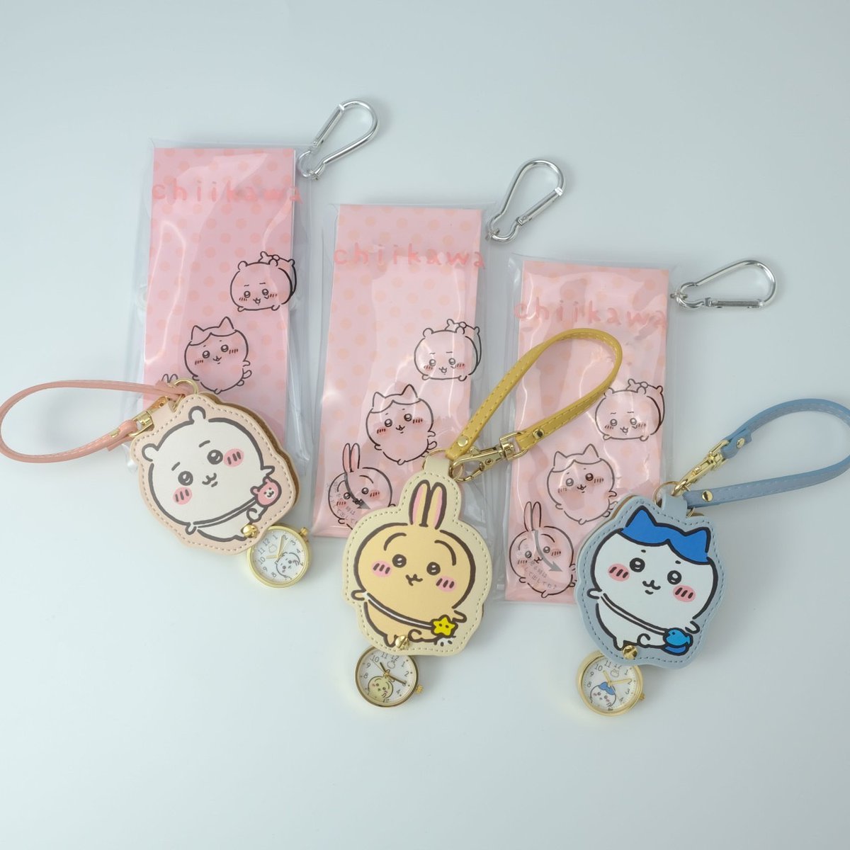 takpj3's tweet photo. 永森時計店(南新町)の #HappySpring
✿ちいかわ ダイカットキーチェーンウォッチ 3,850円(税込)
バッグにつけてちいかわたちとお出かけ♪
ストラップは伸ばして使ってもOK。時計部分をスライドさせると、ポーチの中に収納できます。 https://t.co/bG3Xd4vlF2
