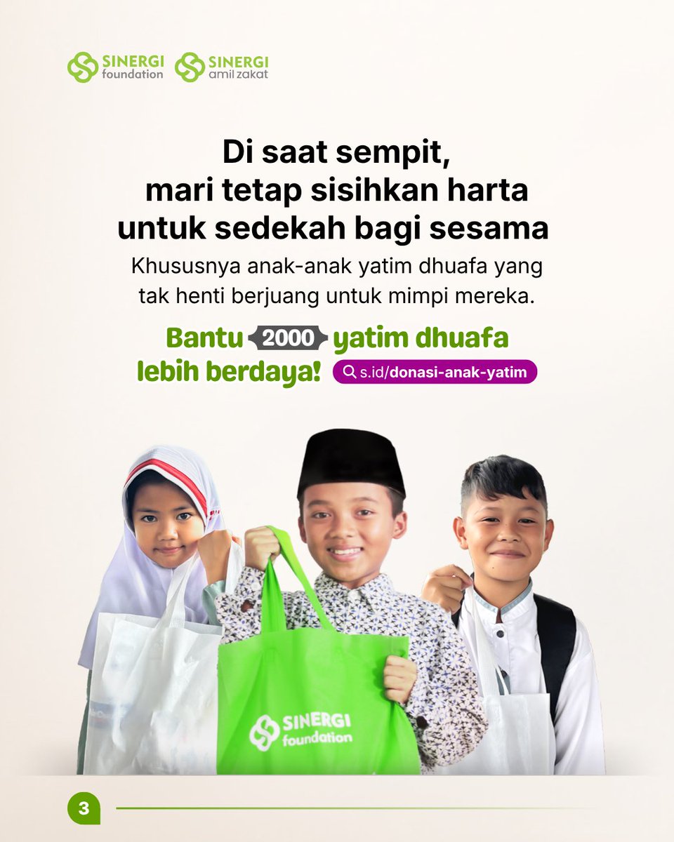 Sinergi Foundation tweet media