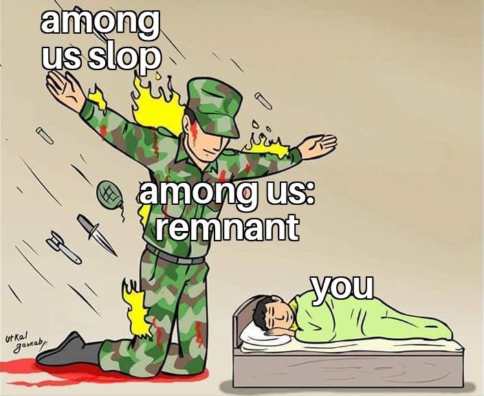 SleepyLiving's tweet photo. Another meme, but fr tho.

#amongusmeme #flashinrahul #amongusremnant #rodamrix https://t.co/rZAEDJgASN