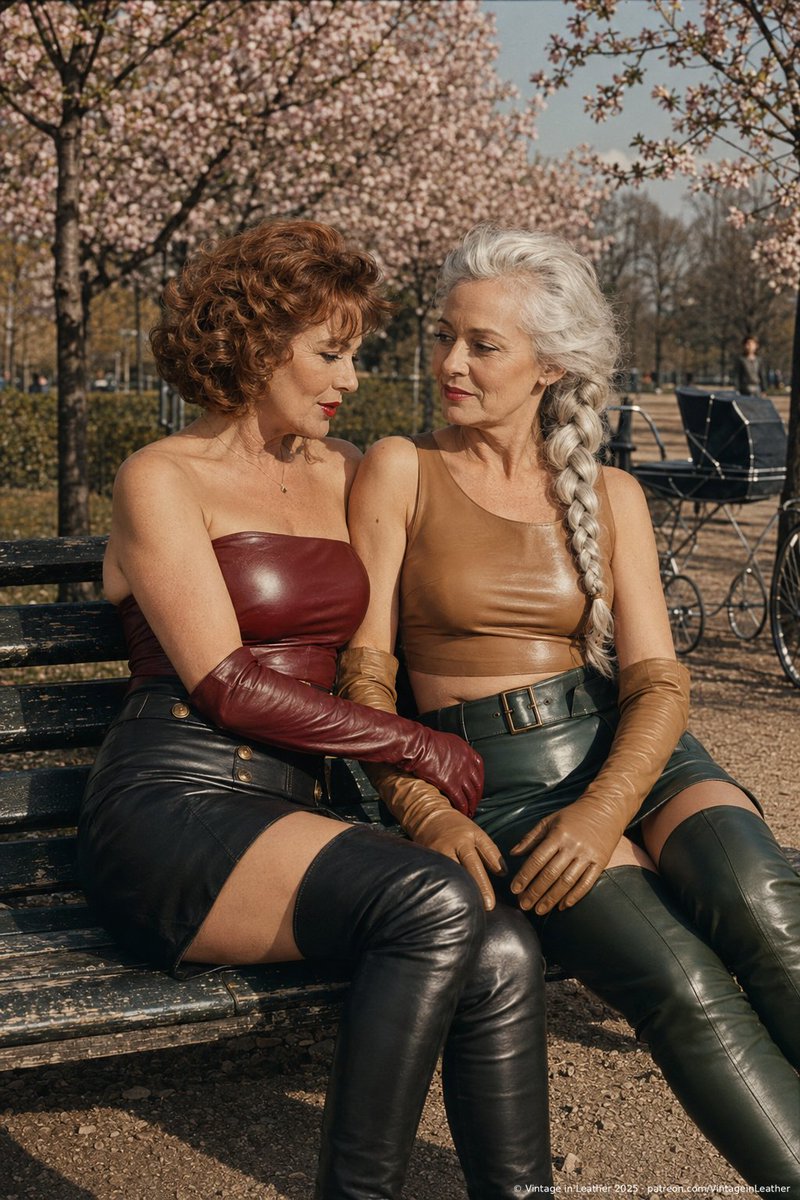 Vintage in Leather tweet media